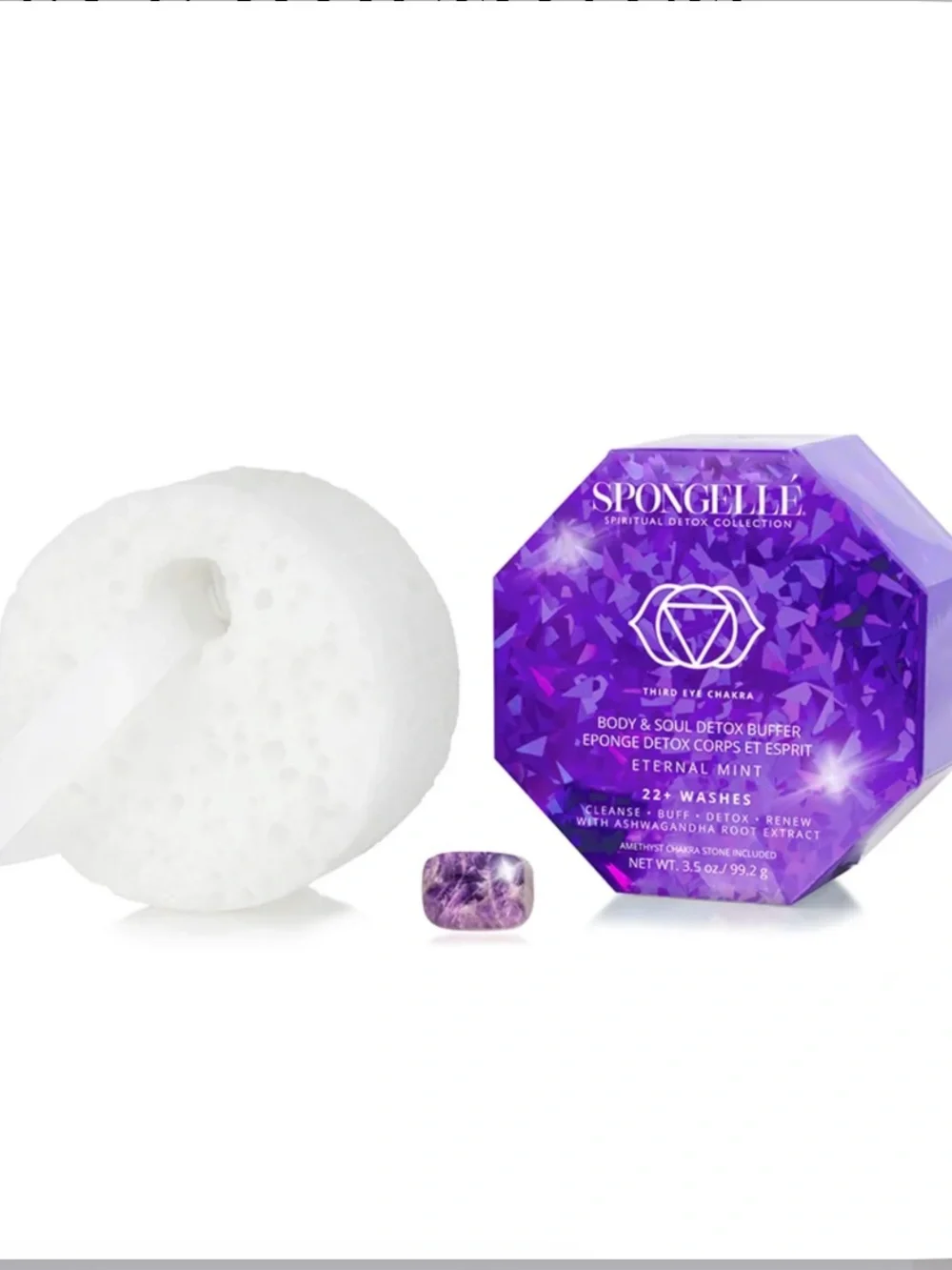 Spongelle Body & Soul Detox Buffer- Amethyst
